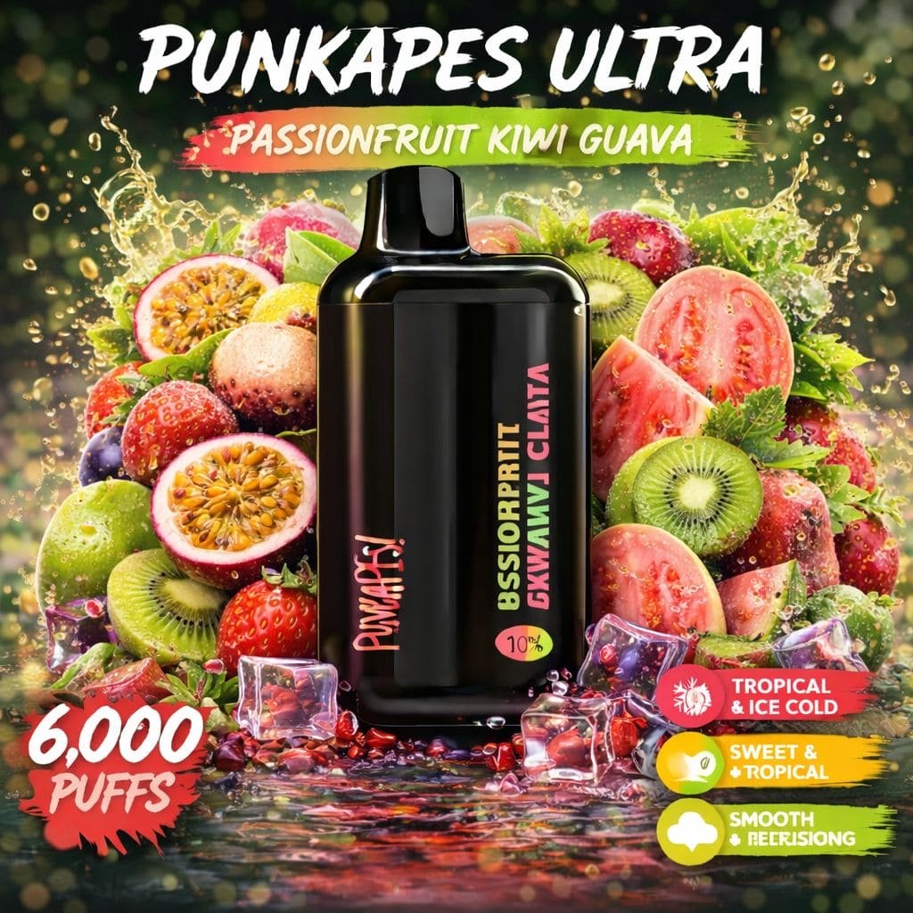 PASSIONFRUIT KIWI GUAVA – PUNKAPES ULTRA 6,000
