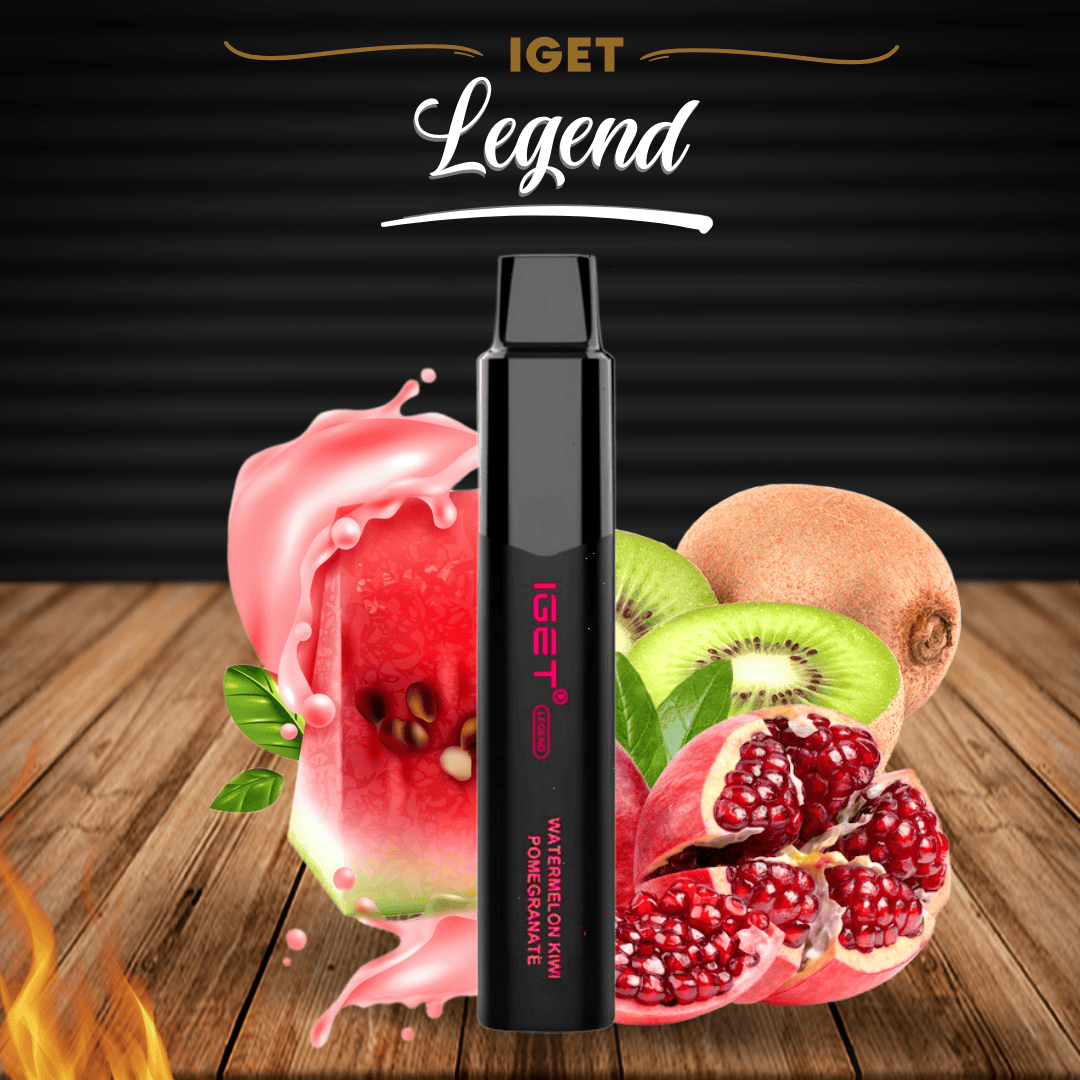 WATERMELON KIWI POMEGRANATE – IGET LEGEND 4000
