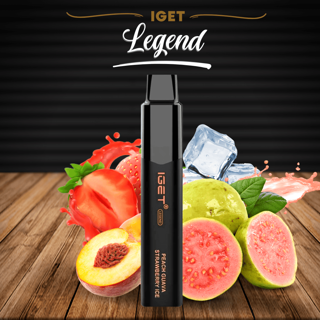PEACH GUAVA STRAWBERRY ICE – IGET LEGEND 4000