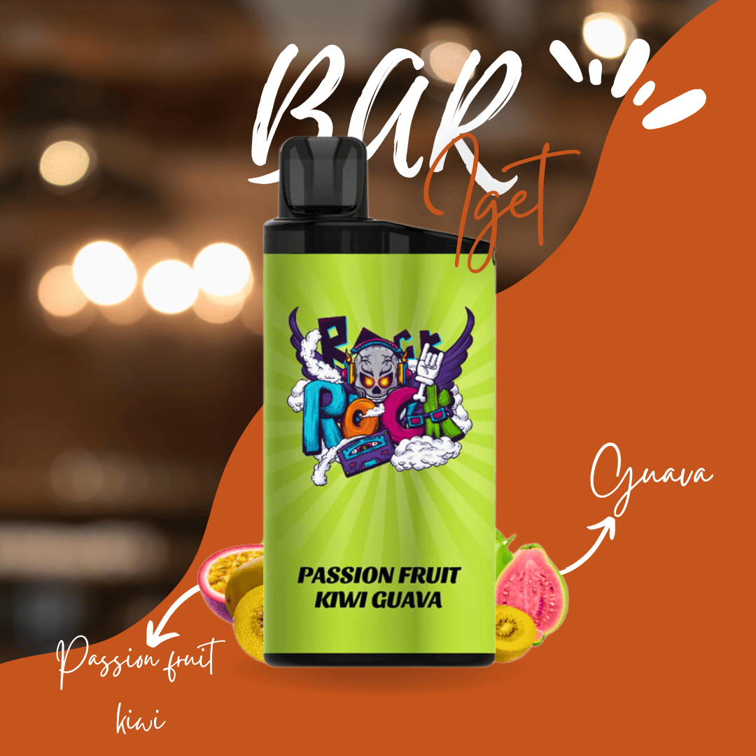 PASSIONFRUIT KIWI GUAVA – IGET BAR 3500