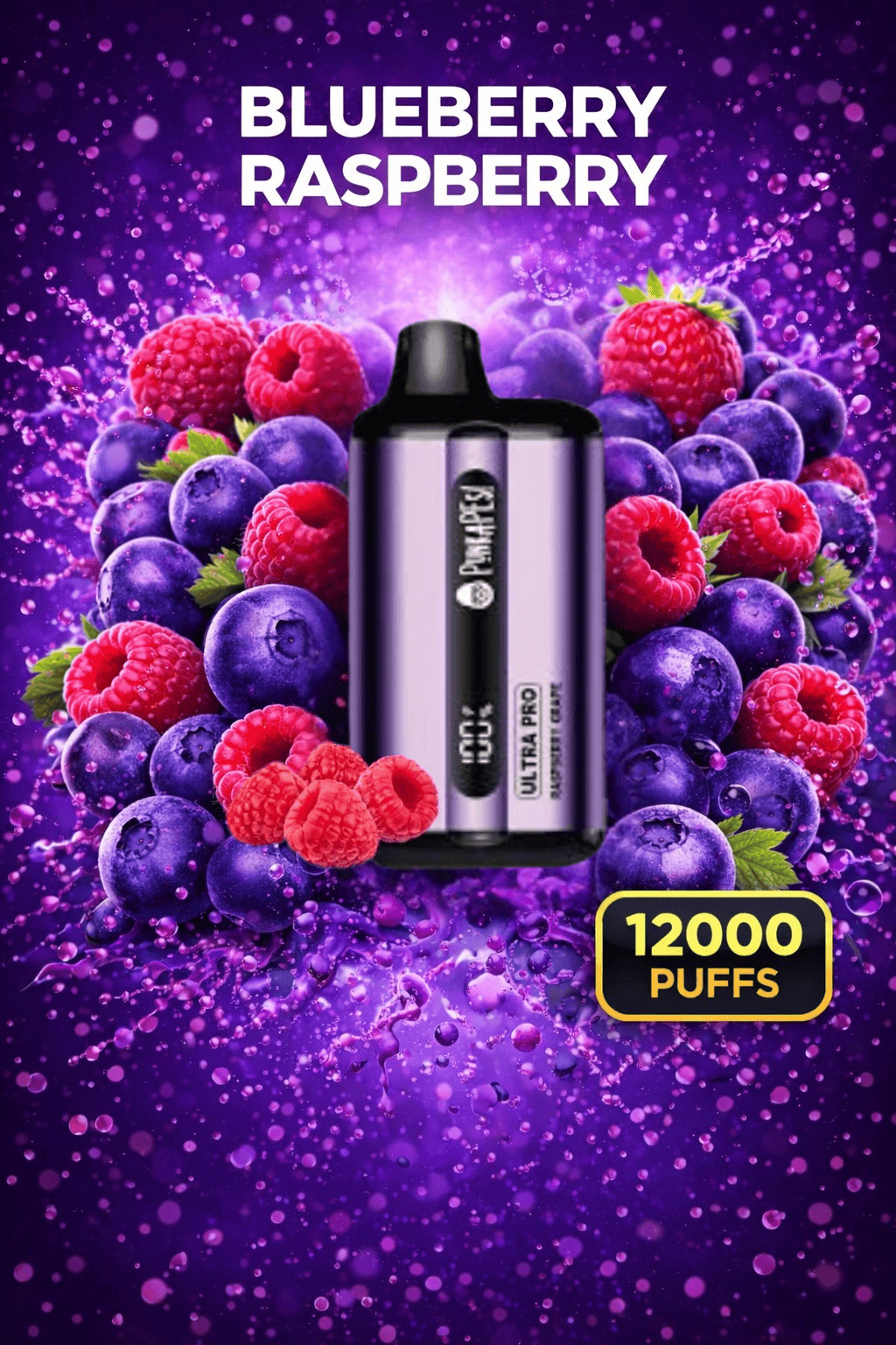BLUEBERRY RASPBERRY – PUNKAPES ULTRA PRO 12,000