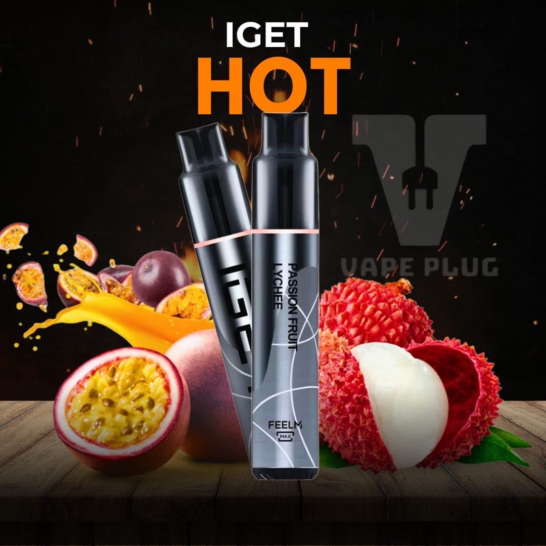 PASSION FRUIT LYCHEE – IGET HOT 5500 (NEW FLAVOUR!)