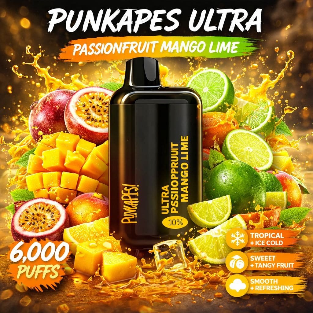 PASSIONFRUIT MANGO LIME – PUNKAPES ULTRA 6,000