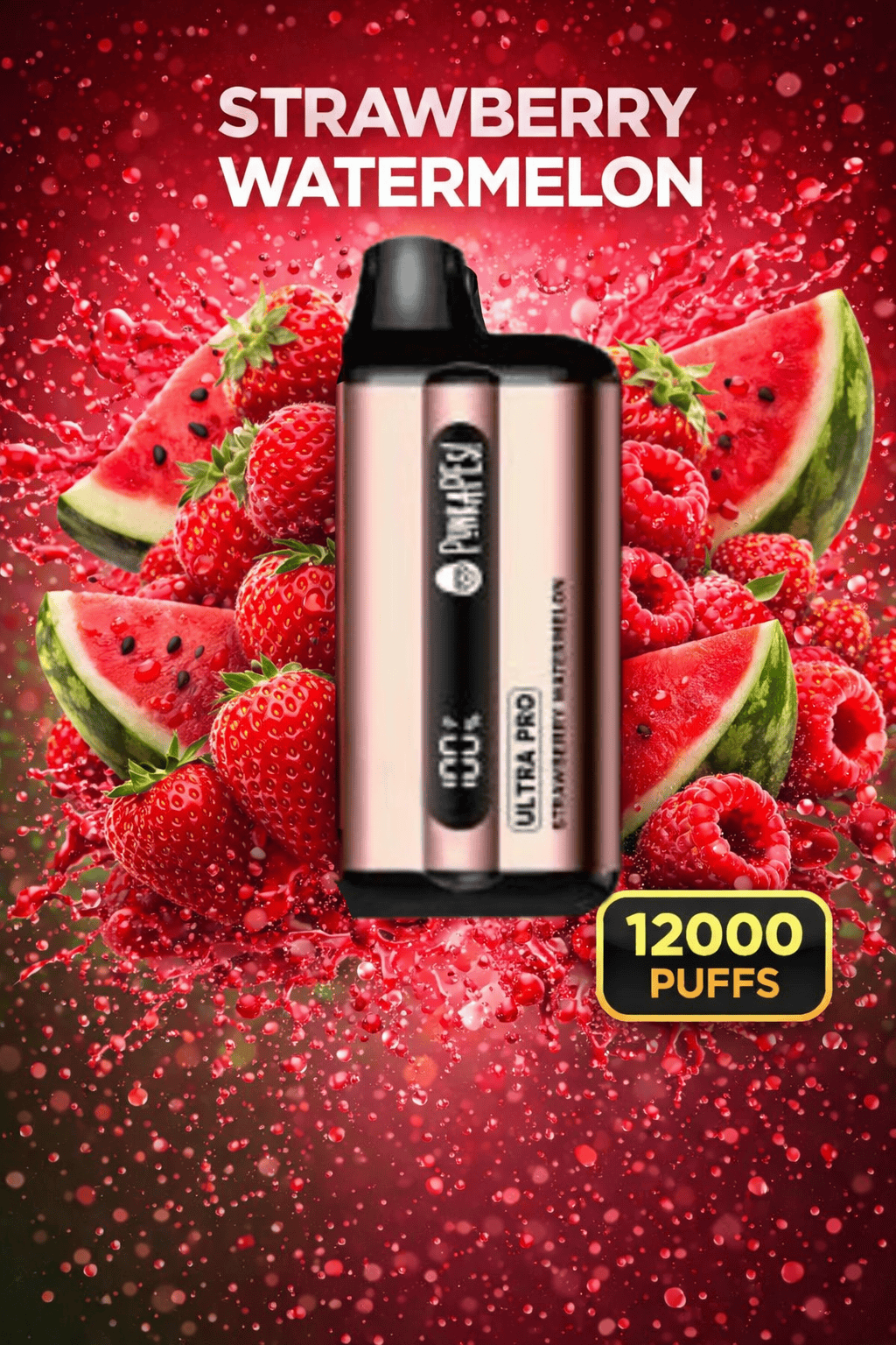 STRAWBERRY WATERMELON – PUNKAPES ULTRA PRO 12,000
