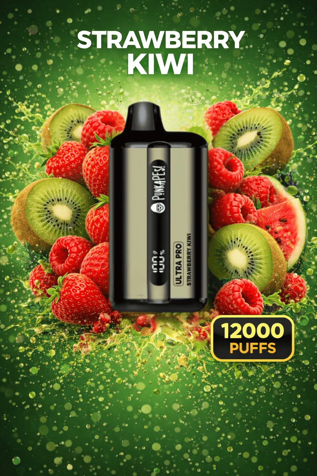 STRAWBERRY KIWI – PUNKAPES ULTRA PRO 12,000