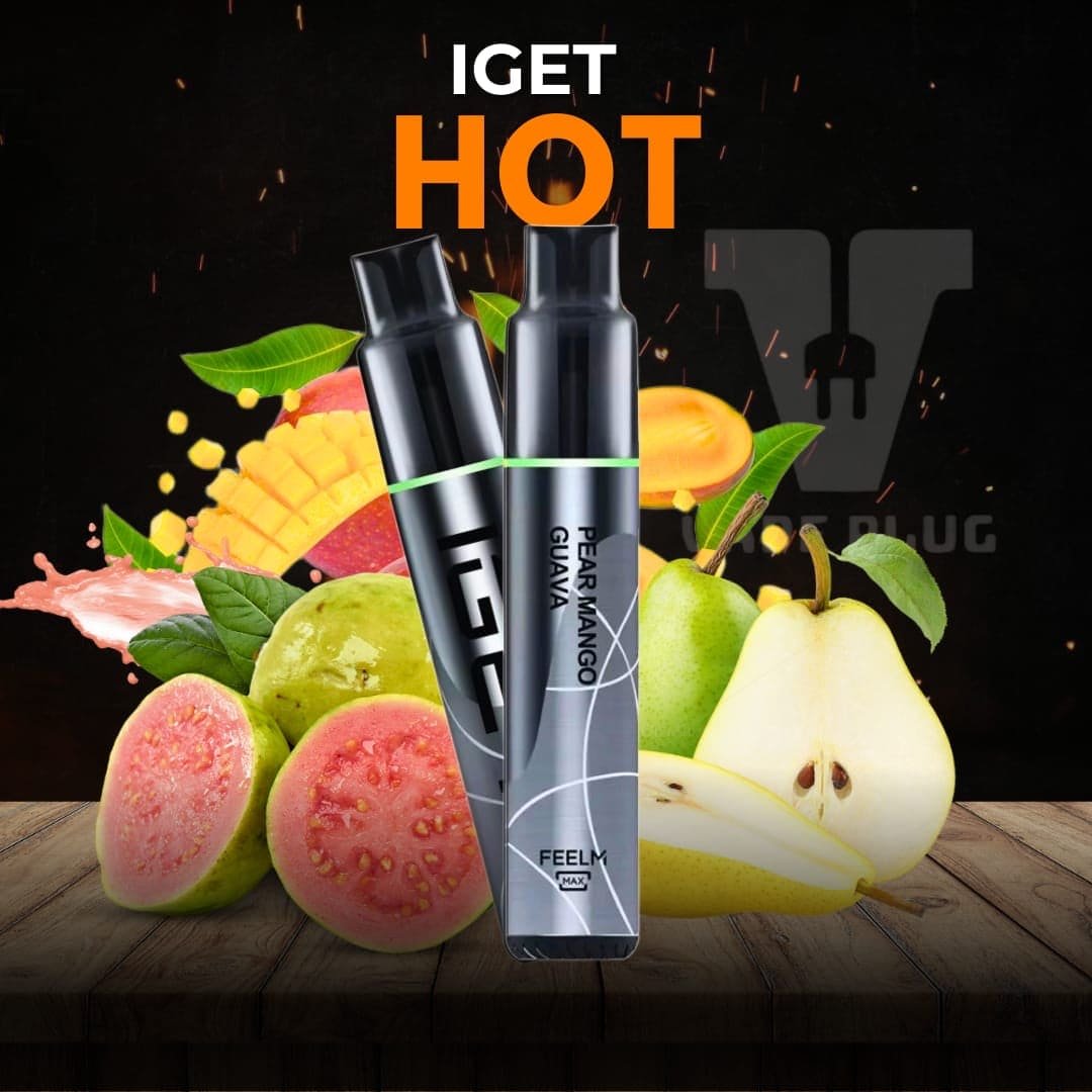 PEAR MANGO GUAVA – IGET HOT 5500 (NEW FLAVOUR!)