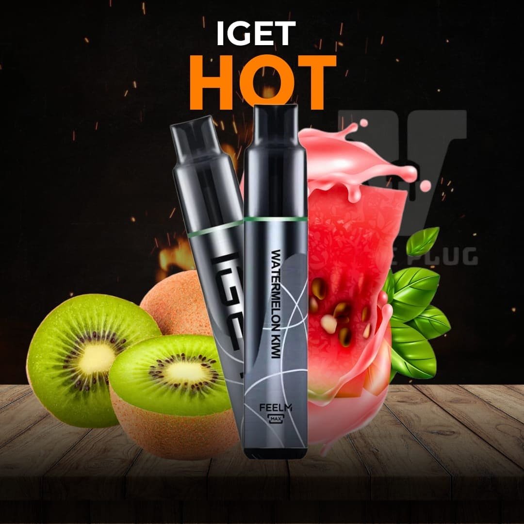 WATERMELON KIWI – IGET HOT 5500 (NEW FLAVOUR!)