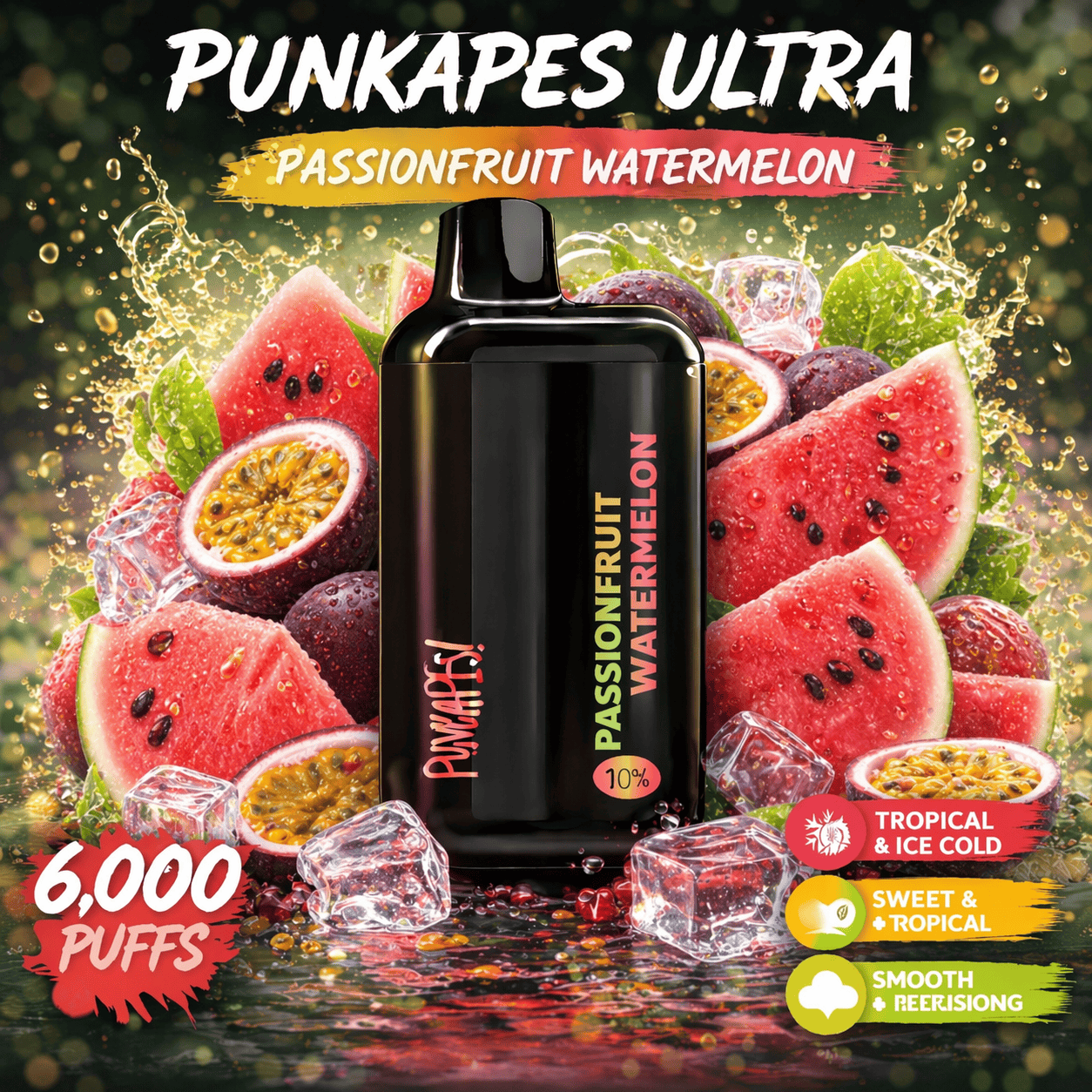 PASSIONFRUIT WATERMELON – PUNKAPES ULTRA 6,000