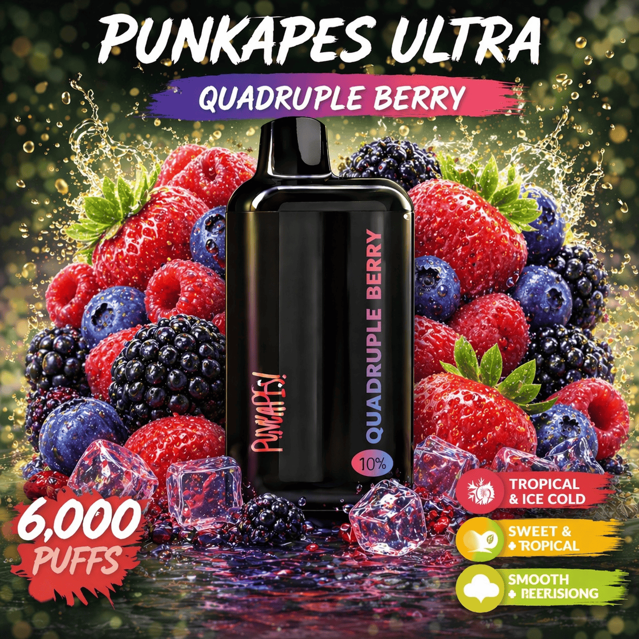 QUADRUPLE BERRY – PUNKAPES ULTRA 6,000