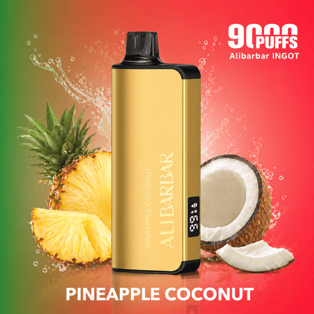 PINEAPPLE COCONUT (NEW FLAVOUR!) – ALIBARBAR INGOT 9000