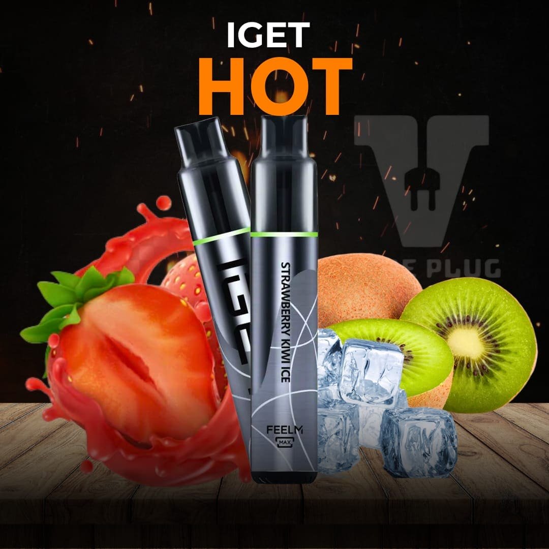 STRAWBERRY KIWI ICE – IGET HOT 5500