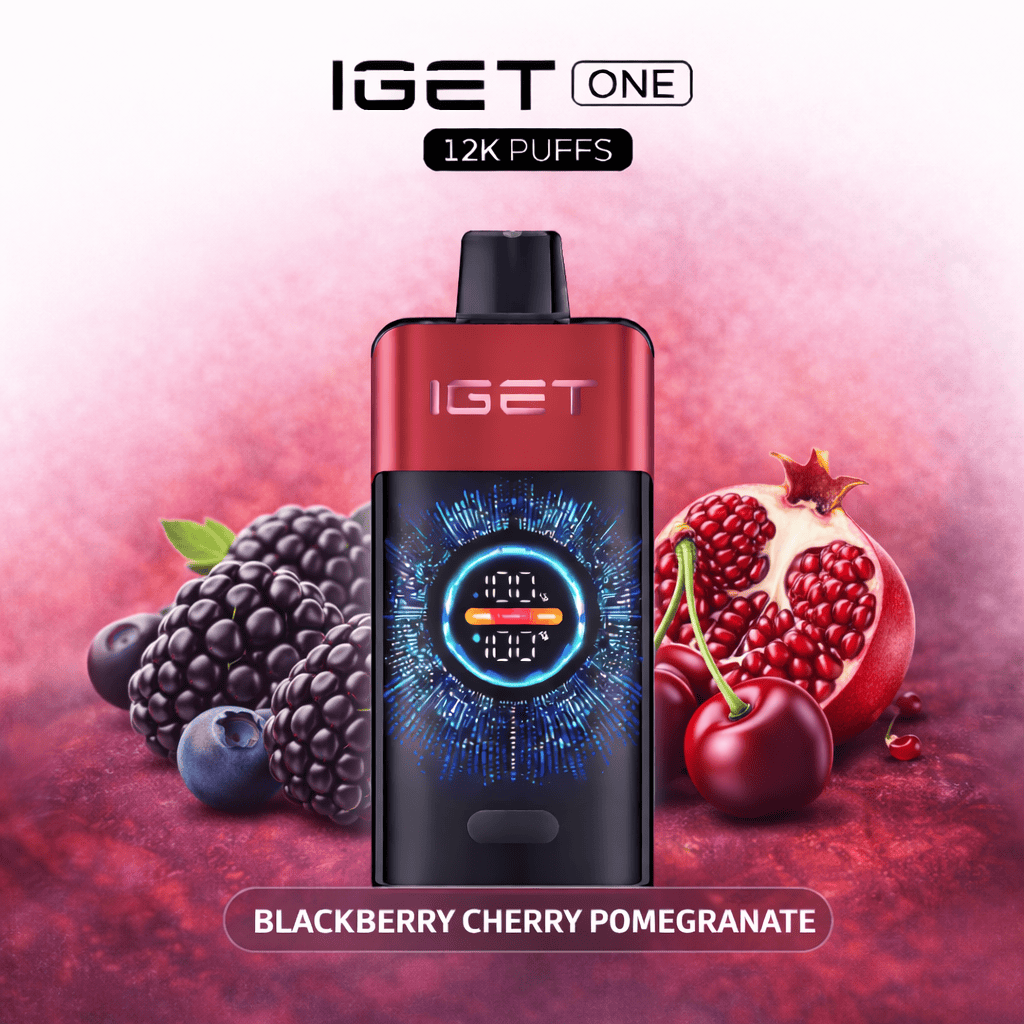 BLACKBERRY CHERRY POMEGRANATE – IGET ONE 12,000