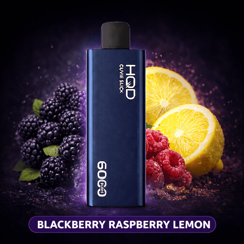 BLACKBERRY RASPBERRY LEMON – HQD CUVIE SLICK 6000 (NEW FLAVOUR!)