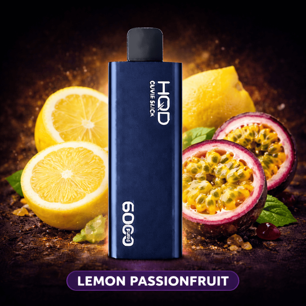 LEMON PASSIONFRUIT – HQD CUVIE SLICK 6000 (NEW FLAVOUR!)