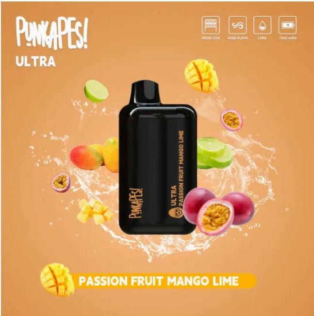 PASSION FRUIT MANGO LIME – PUNKAPES ULTRA 4000