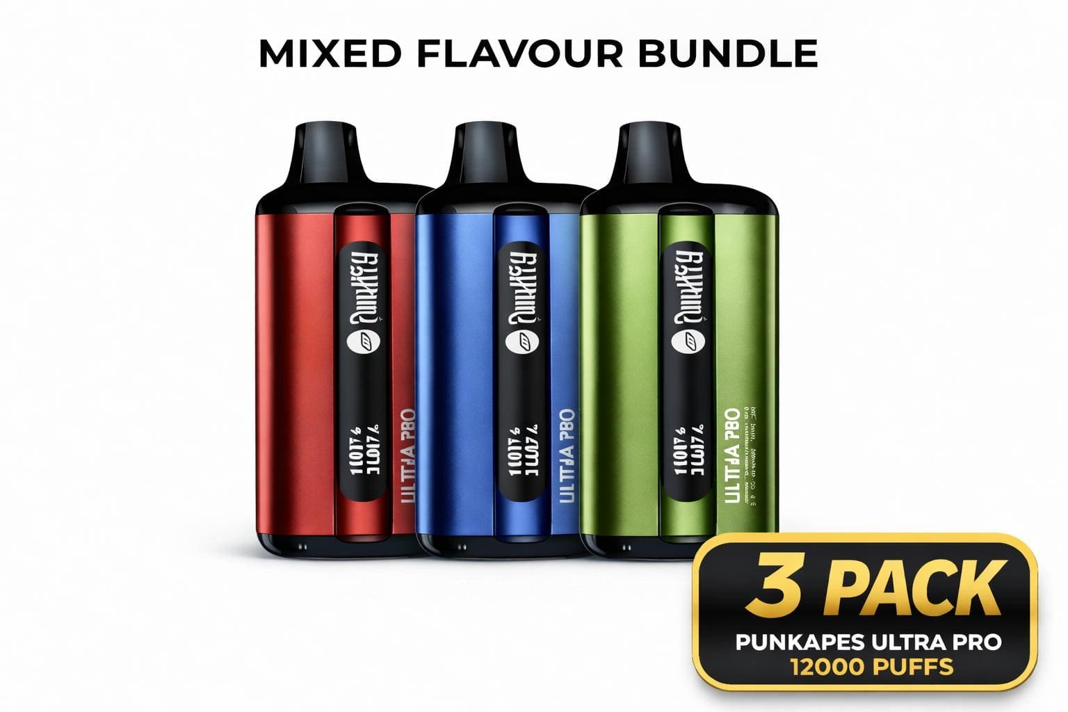 Punkapes Ultra pro 12,000 3 Pack – Starter Bundle