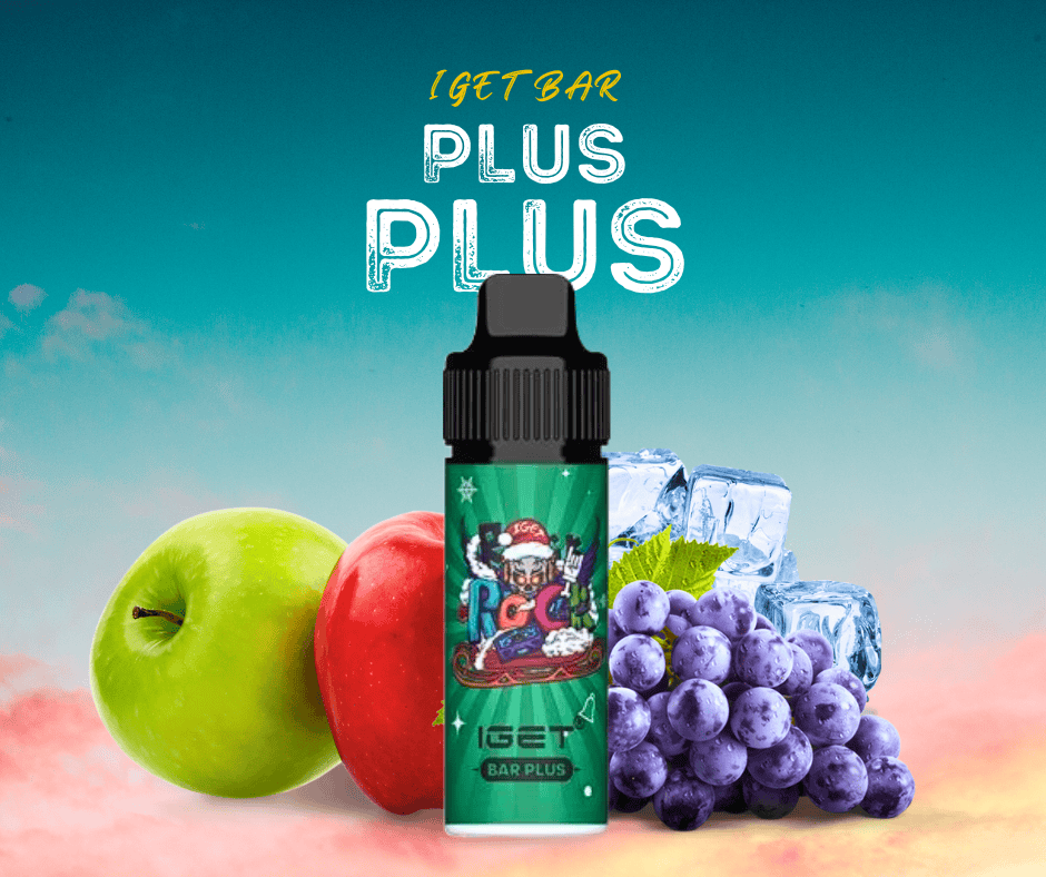 APPLE GRAPE – IGET BAR PLUS 6000 (NEW FLAVOUR!)