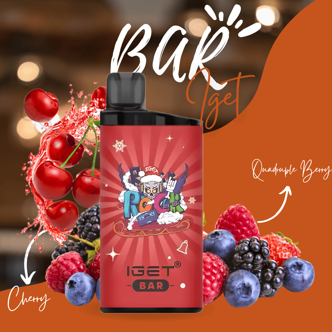 QUADRUPLE BERRY – IGET BAR 3500 (NEW FLAVOUR!)