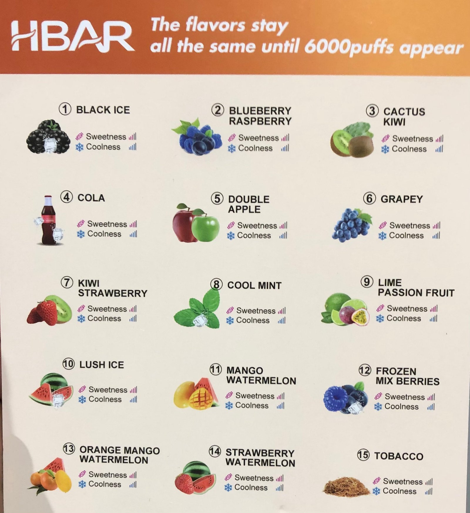 COOL MINT - HQD HBAR 6000 - Image 2
