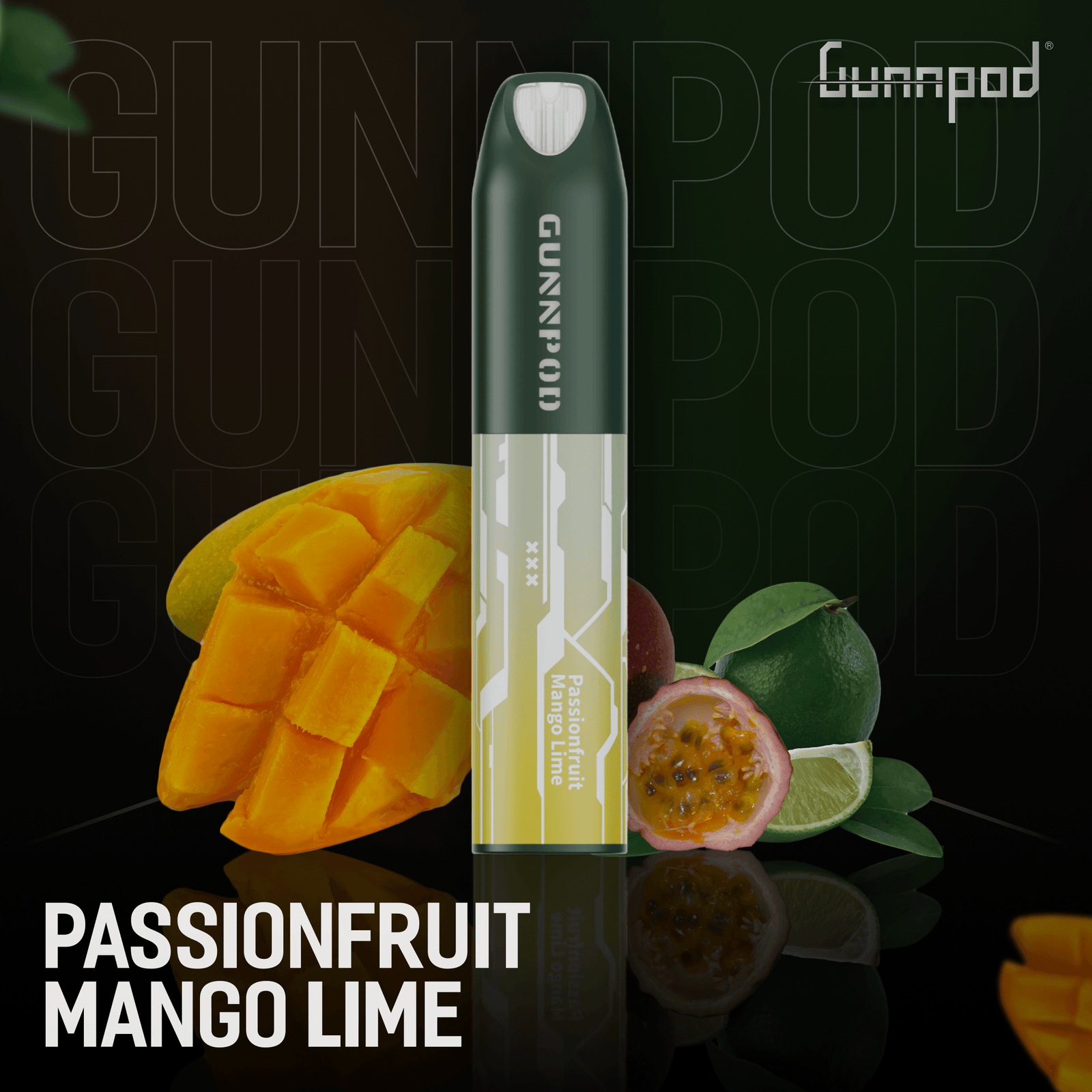 PASSIONFRUIT MANGO LIME – GUNNPOD LUME 5000