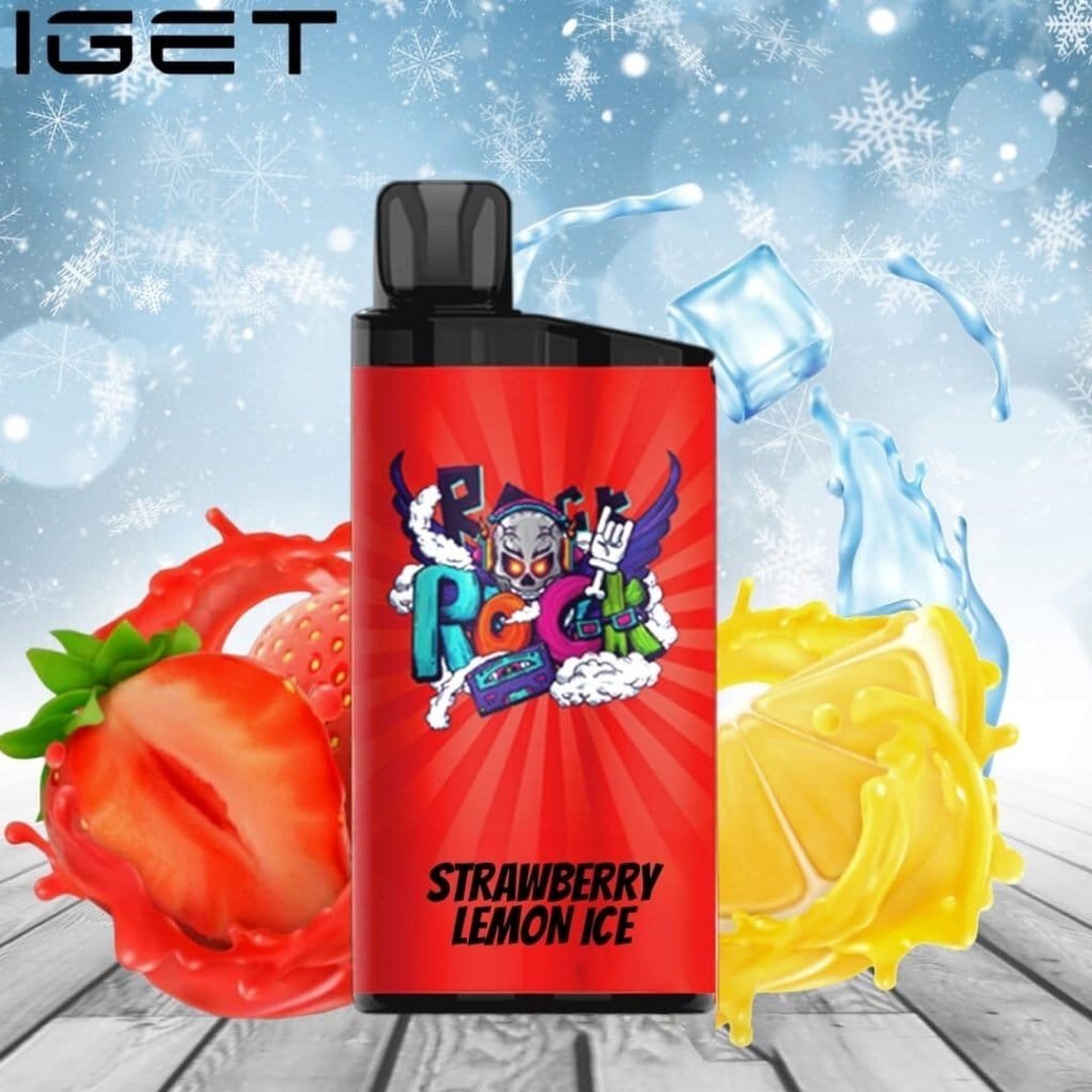 STRAWBERRY LEMON ICE - IGET BAR 3500 - Image 2